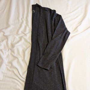 Motherhood dark gray long sleeve maternity cardigan